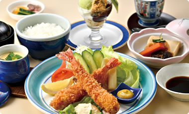 海老フライ御膳