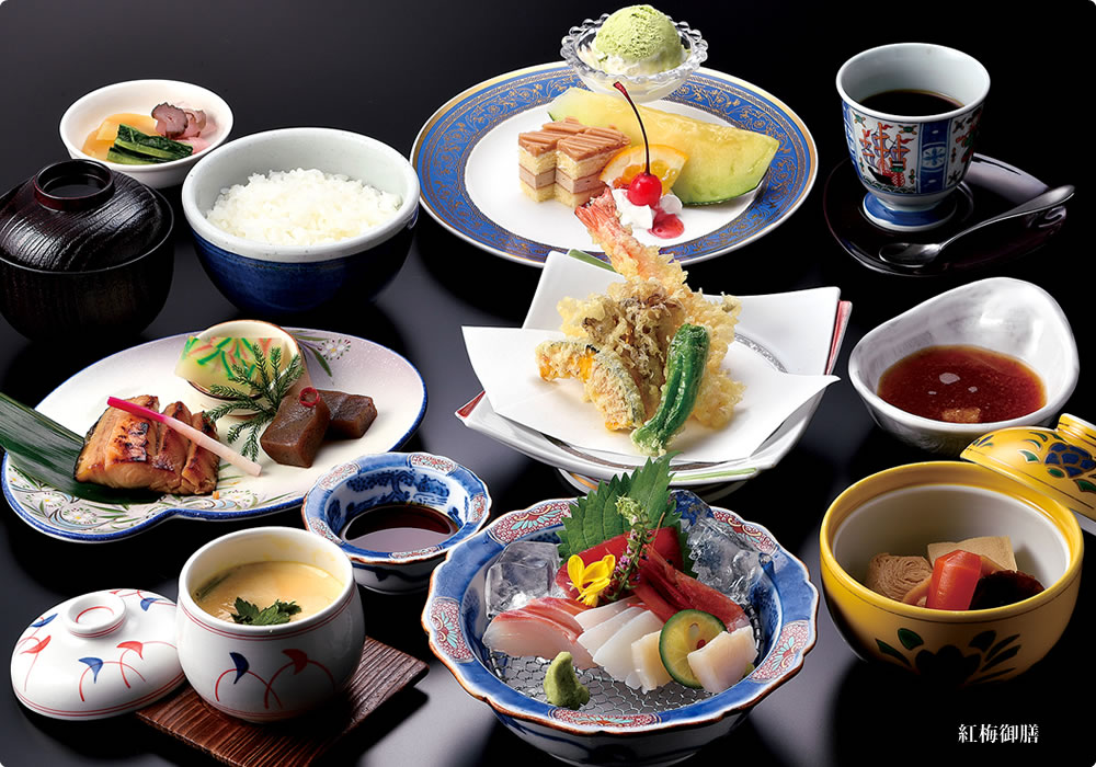 御膳料理写真（紅梅御膳）