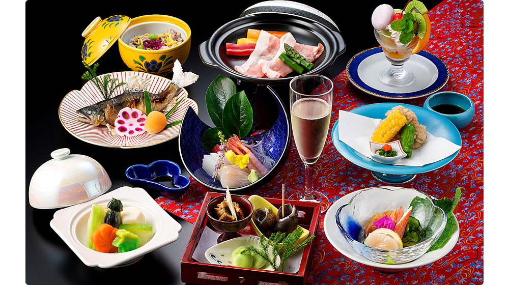 心コース料理写真